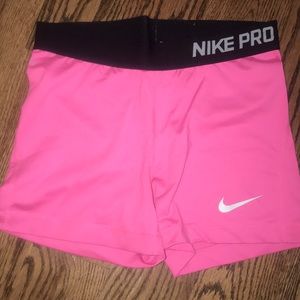 Nike pro dri fit shorts